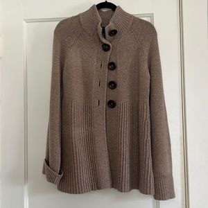 RESERVED FOR hgr21 - Boden all wool cardigan. Beige / biscuit colour.